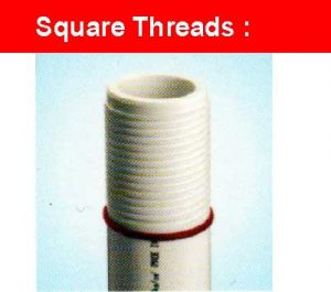 square threads
